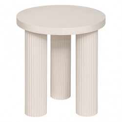 Mesa auxiliar redonda Tella 40cm