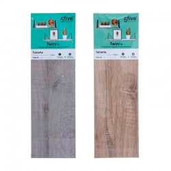 Estante de madera roble o gris