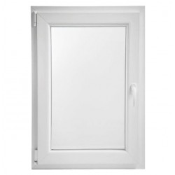 Ventana PVC 1 hoja 58x110cm izquierda