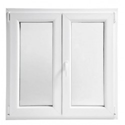 Ventana PVC 2 hojas 100x110 derecha