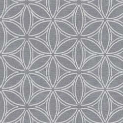 Mantel decorativo Galana gris al corte