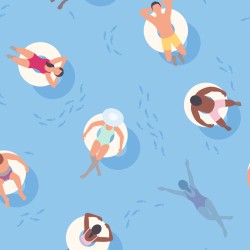 Mantel Verano al corte