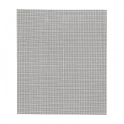 Parrilla rectangular de acero 42x36cm para barbacoa