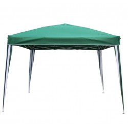 Gazebo plegable verde 3x3m