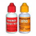 Analizador kit reactivos oto + pH para piscina