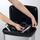 Cubo de basura 50L con pedal plata Decobin
