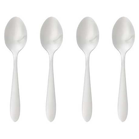 Set de 4 cucharillas inox