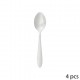 Set de 4 cucharillas inox