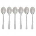Set de 6 cucharillas café inox