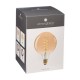 Bombilla LED globo ámbar G125 4W 250lm 12,5x17,5cm