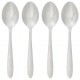Set de 4 cucharas inox