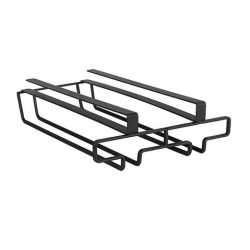 Colgador de copas negro armario cocina