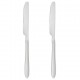 Set de 2 cuchillos inox