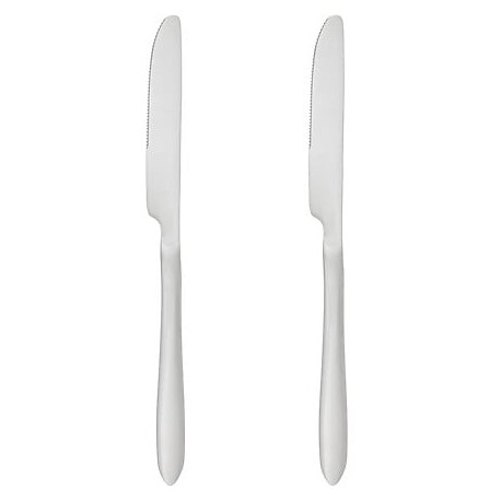 Set de 2 cuchillos inox
