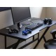 Mesa de escritorio gamming LED 120x60cm