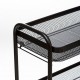 Verdulero metal negro 46,5x26,5x79cm