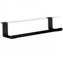 Toallero para mueble bajo encimera negro 38cm