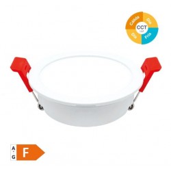 Aro empotrable LED redondo 7W 3000-4000-6000K blanco