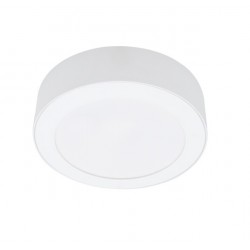 Downlight LED superficie redondo 6W 6500K 12cm blanco