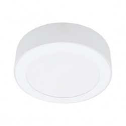 Downlight LED superficie redondo 6W 4000K 12cm blanco