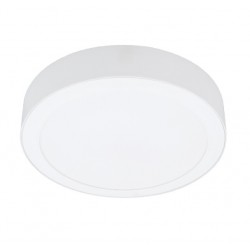 Downlight LED superficie redondo 18W 4000K 22,5cm blanco