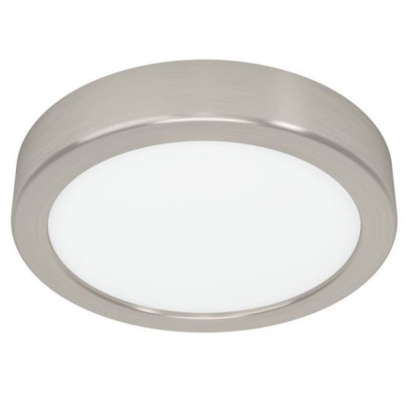 Downlight LED superficie redondo 11,5W 2700-4000-6500K 21cm níquel