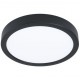 Downlight LED superficie redondo 11,5W 2700-4000-6500K 21cm negro