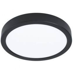 Downlight LED superficie redondo 11,5W 2700-4000-6500K 21cm negro