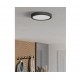 Downlight LED superficie redondo 11,5W 2700-4000-6500K 21cm negro