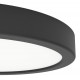 Downlight LED superficie redondo 11,5W 2700-4000-6500K 21cm negro