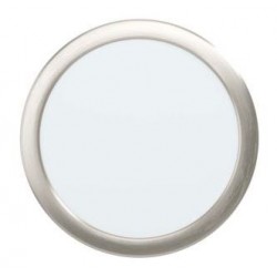 Downlight LED empotrable redondo 18,5W 2700-4000-6500K 21,6cm níquel
