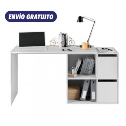 Mesa de escritorio multiposiciones blanco