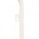 Estantería Curvy de 4 estantes metálica beige 45x30x170cm