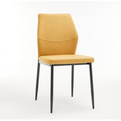 Silla de comedor Marina mostaza