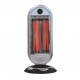 Radiador de infrarrojos giratorio con tubos de carbono 900W