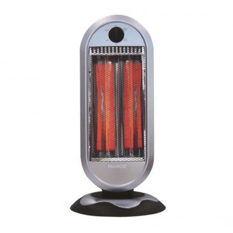 Radiador de infrarrojos giratorio con tubos de carbono 900W