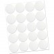 Tapa adhesiva 13mm blanco 20uds