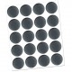 Tapa adhesiva 13mm antracita 20uds