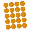 Tapa adhesiva 13mm roble 20uds