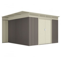 Cobertizo de metal Orebro 333x269x189cm