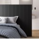 Revestimiento de pared palillería MDF 16,7x260cm negro 2,62m²