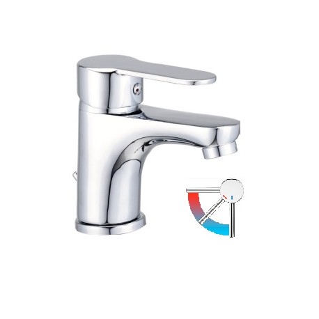 Grifo monomando lavabo apertura en frío Lyon