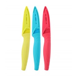 Set cuchillos cocina Alpina con funda protectora