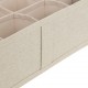 Organizador de cajones 16 compartimentos 31x31cm