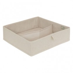 Organizador de cajones 2 compartimentos 36x36cm