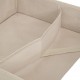 Organizador de cajones 2 compartimentos 36x36cm