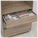 Organizador de cajones 2 compartimentos 36x36cm