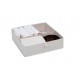 Organizador de cajones 2 compartimentos 36x36cm