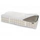 Organizador mantas/ropa de plástico beige 95x45x18cm Elle