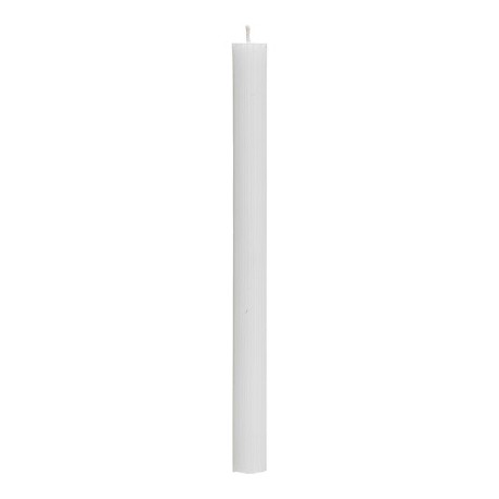 Vela para candelabro larga 26cm